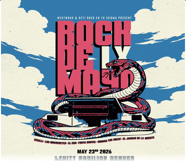 ROCK DE MAYO with iZCALLi, Los Mocochetes, El Cro, Fruta Brutal, Monica the Great & El Jaguar de La Muerte